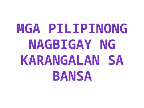 karangalan in tagalog sentence|Naiuwi ko karangalan para sa bansa. .